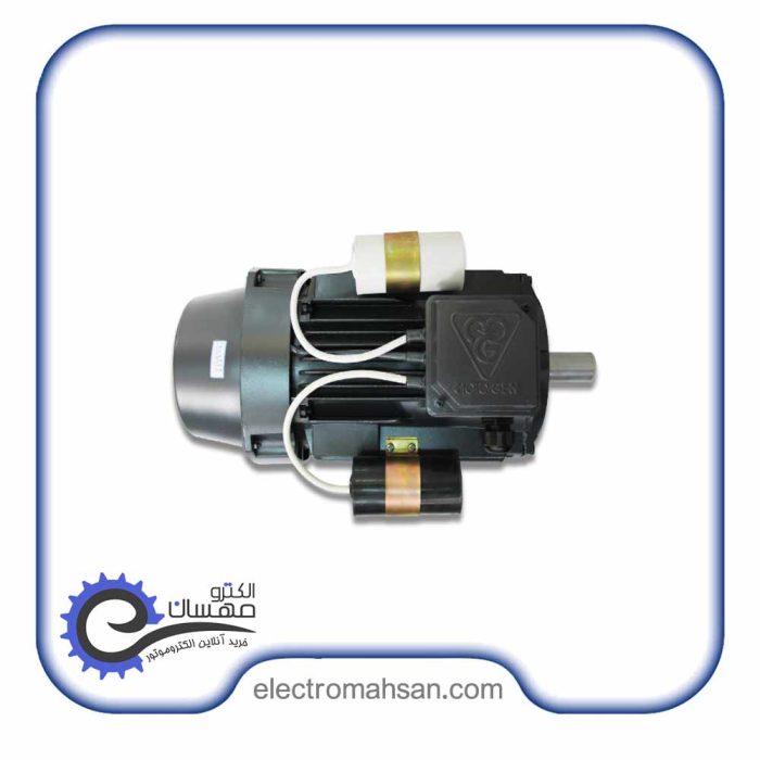 الکتروموتور موتوژن 0.06کیلووات(1/12 اسب) تک فاز کلاچ دار، 1500 دور، پوسته آلومینیوم - Image 2