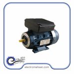 الکتروموتور کاجیلی 1.5کیلووات(2 اسب) تک فاز کلاج دار  3000دور تمام فلنج B35 پوسته آلومینیوم - Image 2