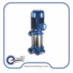 پمپ آب طبقاتی عمودی استیل پنتاکس 3.5 اسب 85.9 متر سه فاز مدل U7SV-350/7T-IR ساخت ایران
