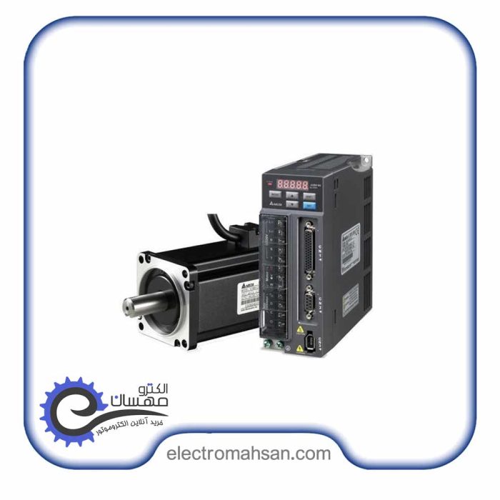 پک کامل سروو موتور ترمزدار، 1 کیلووات، 3000 دور تکفاز، سری B2 مدل دلتا - Image 2