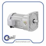 موتور گیربکس صنعتی 1.5 کیلووات 45 دور سه فاز فلنج B5 ساخت SPG کره