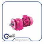 موتور گیربکس ایلماز 2.2 کیلو وات 23 دور سه فاز فلنج دار شفت مستقیم