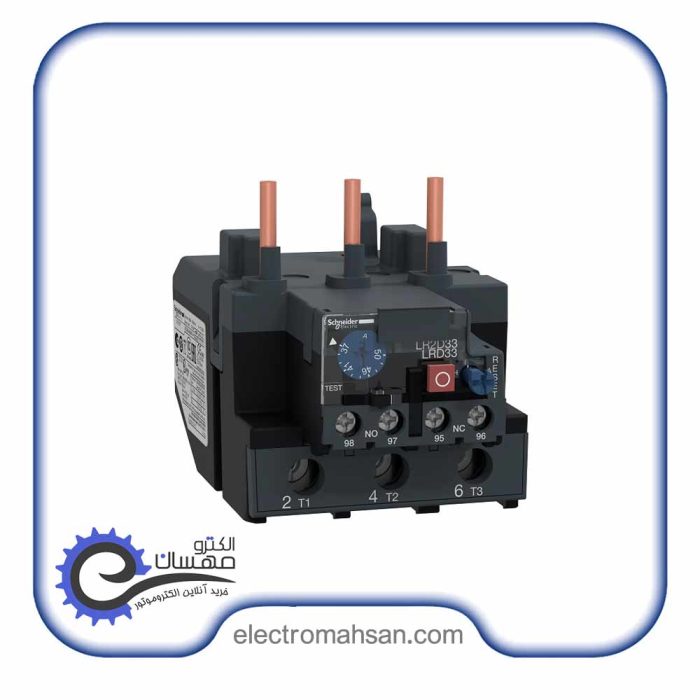 بیمتال اشنایدر تنظیم جریان 55 تا 70 آمپر سری LRD3361 ساخت فرانسه - Image 2