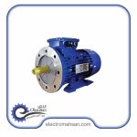 الکتروموتور دیزل ساز 1.5 کیلووات (2 اسب) سه فاز 900 دور تمام فلنج B35 فرم 90 پوسته آلومینیوم