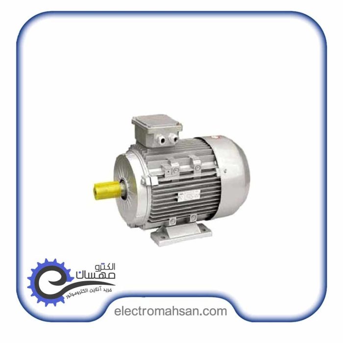 الکتروموتور چینی 1.1کیلووات(1.5 اسب) سه فاز 1500 دور پوسته چدن - Image 2