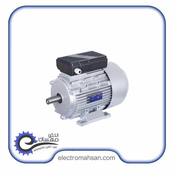 الکتروموتور گوانگلو 2.2 کیلووات (3 اسب) تک فاز 3000 دور تمام فلنج B35 پوسته آلومینیوم - Image 2